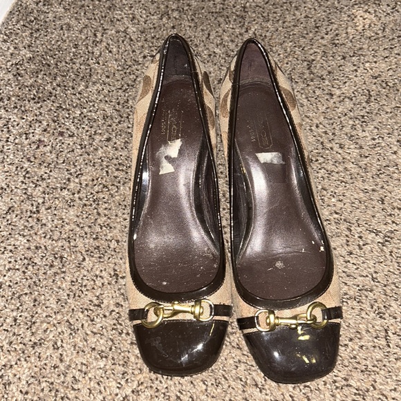 Vintage Coach Heels - Picture 2 of 4